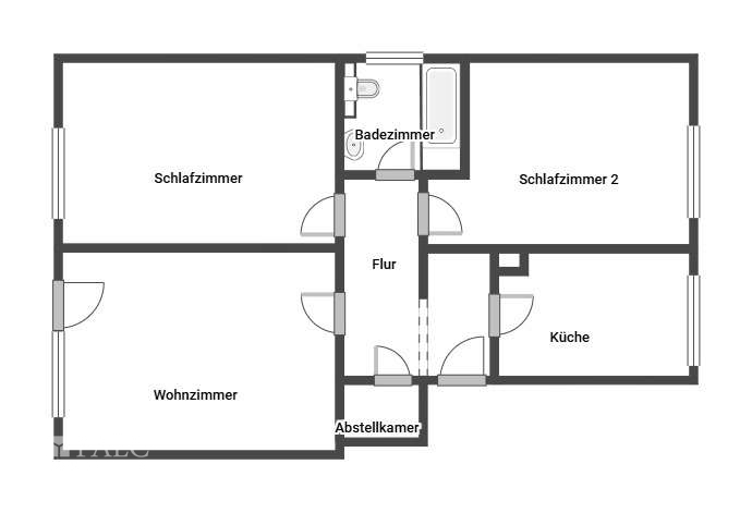 Grundriss Obergeschoss
